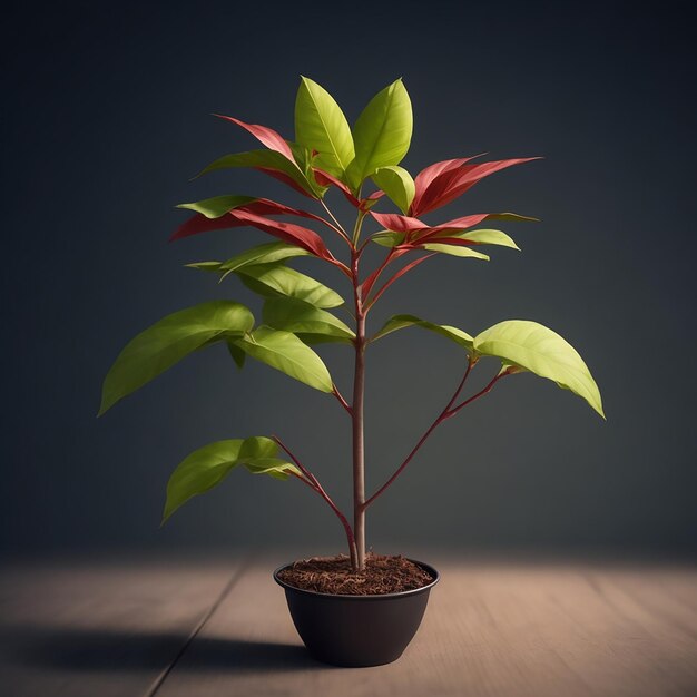 La planta en la bañera