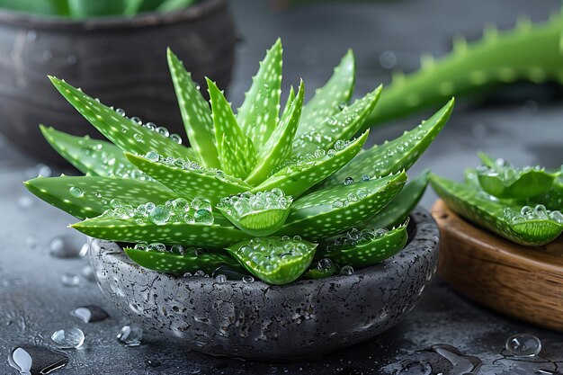 Foto planta de aloe vera