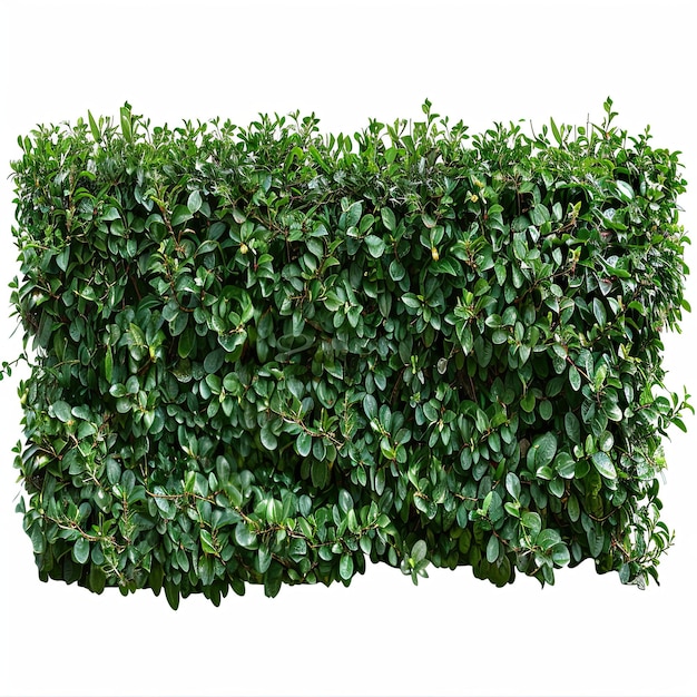 planta de arbusto em fundo branco
