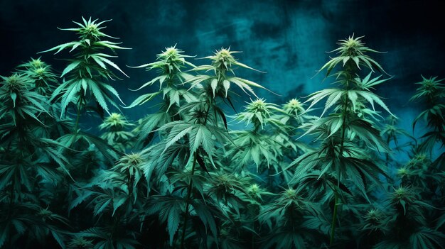 Foto planta de cannabis