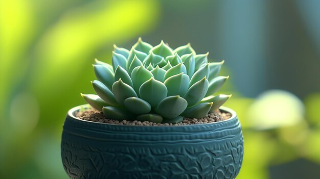 Foto planta em vaso pequeno para decoração de interiores