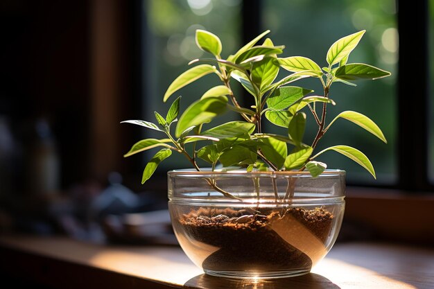 Foto planta de hojas pequeñas