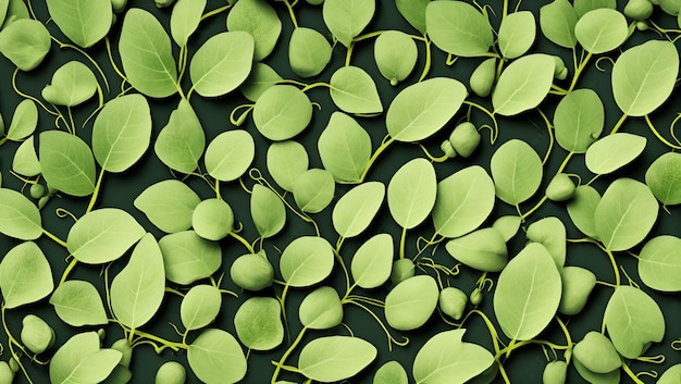 Una planta de hojas verdes con la palabra mango