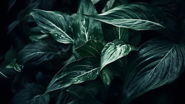 Una planta con hojas verdes y las palabras "verde" en la parte inferior.
