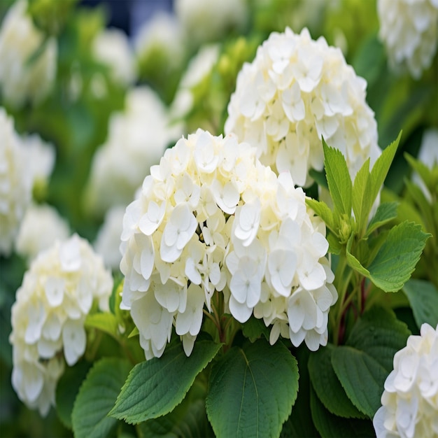 Planta de hortensia francesa