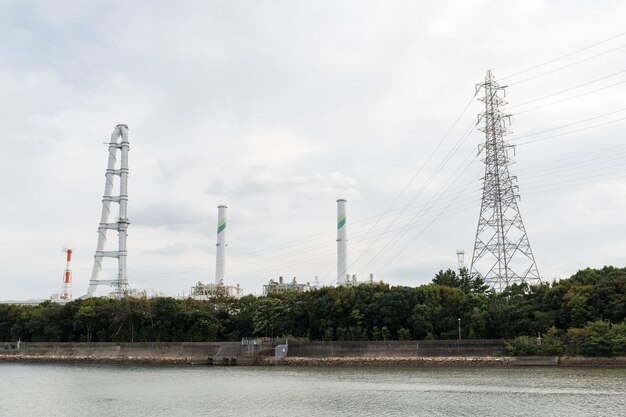 Planta industrial en Yokkaichi