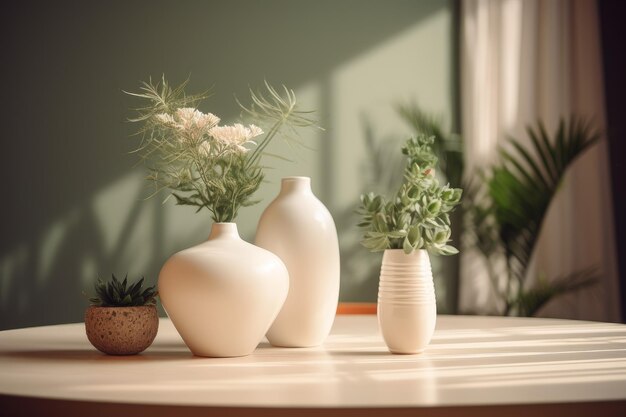 Planta para decoração de casa Vaso de quarto Gerar Ai