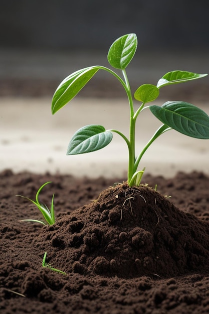 Planta que cresce no chão