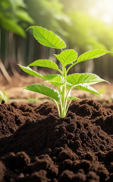 Planta que cresce no chão