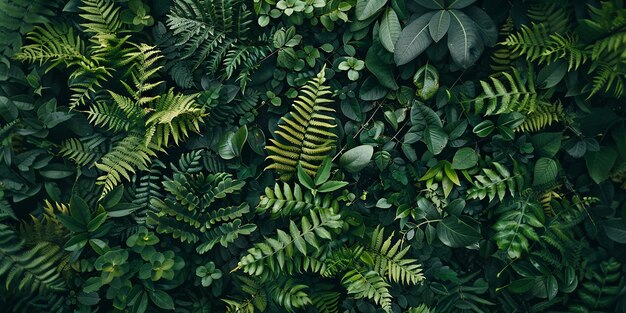 una planta verde con muchas hojas que son de la selva tropical