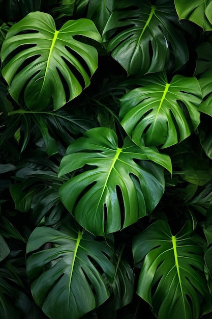 una planta verde con un tallo amarillo