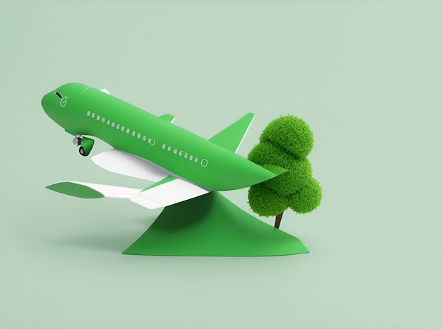 planta con vuelo concepto de viaje volador planta globo terráqueo viajes y vacaciones Anuncio