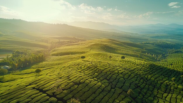 Plantación de té