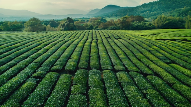 Plantación de té