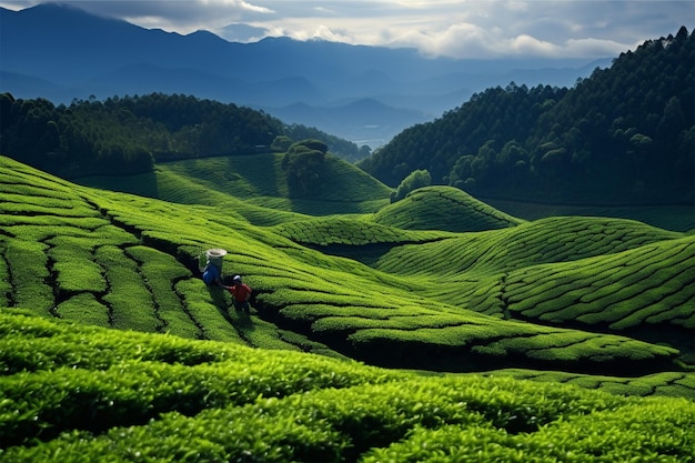 Plantaciones de té