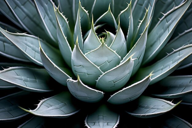 plantas de agave cerrar la IA generativa