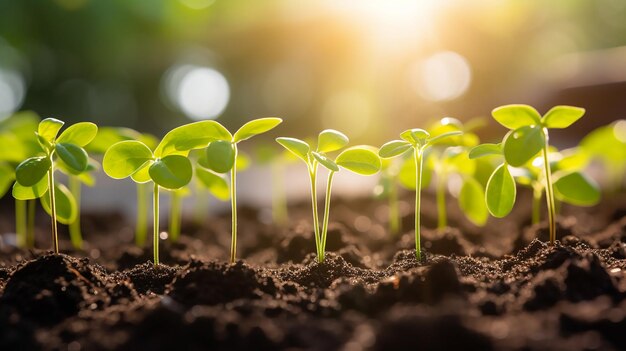 Plantas e solo