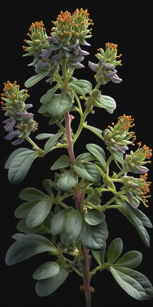 Una de las plantas con flores de la familia Scrophulariaceae se llama Chaenorhinum reyesii