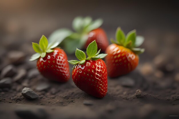 Plantas de fresa