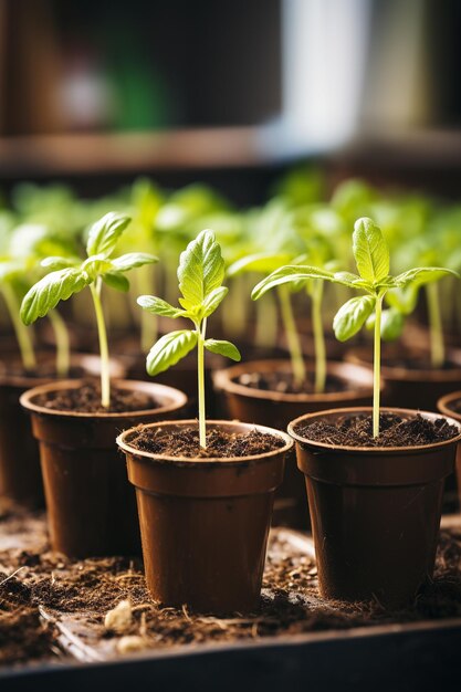 Plantas hidropônicas HD 8K papel de parede Banco de Imagem Fotográfica