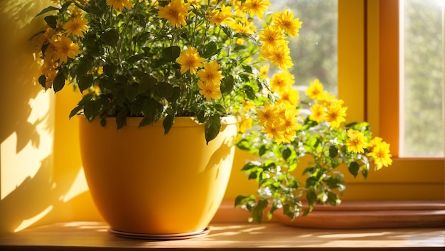 Plantas de interior en macetas para ventanas