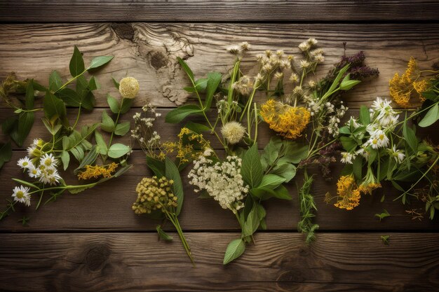 Foto plantas medicinais geram ai