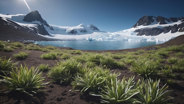 Plantas na Antártica