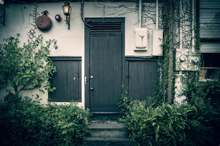 Foto plantas que crescem fora de casa
