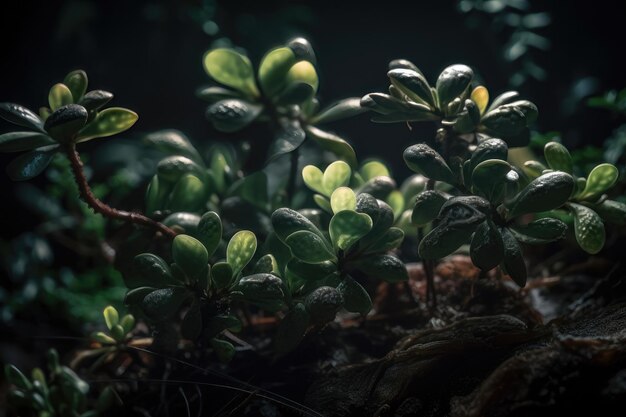 Plantas raras generadas por IA