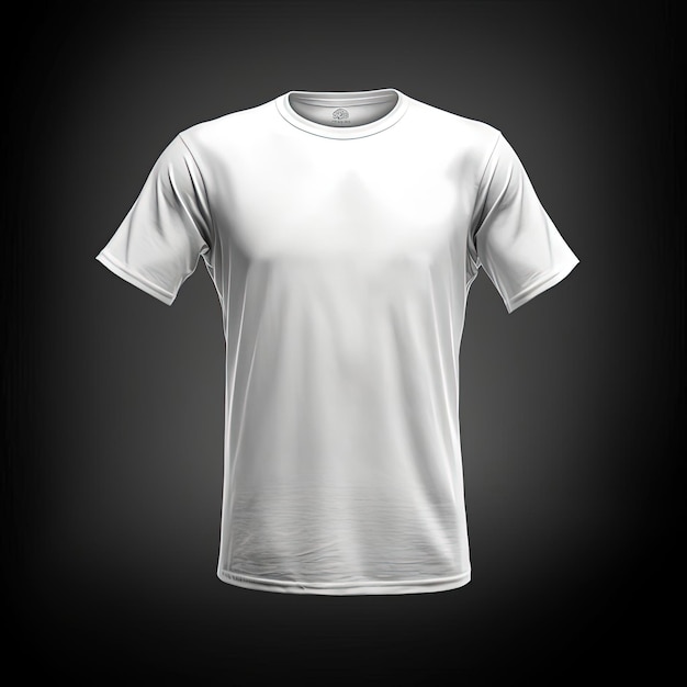 plantilla de camiseta de camisetas blancas sobre fondo negro