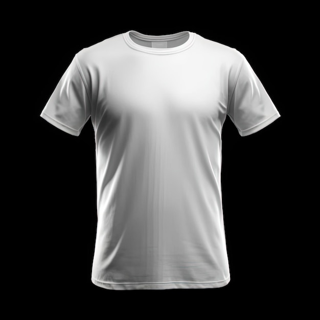 plantilla de camiseta de camisetas blancas sobre fondo negro