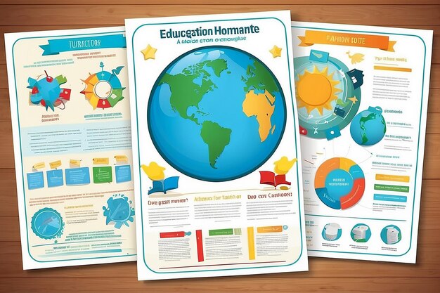 plantilla de cartel para la educación