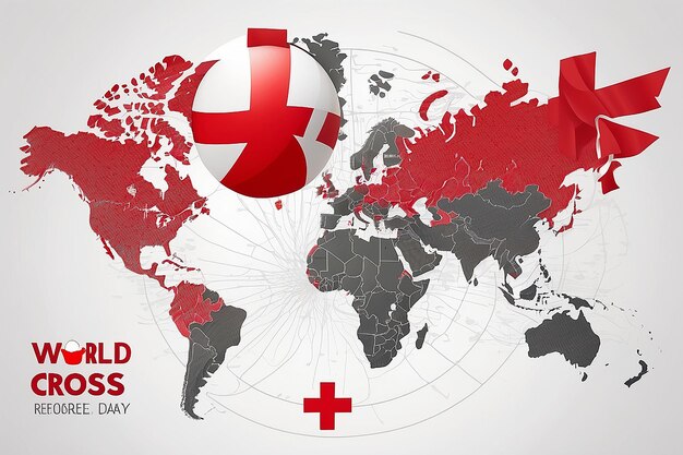 Foto plantilla de diseño del día mundial de la cruz roja