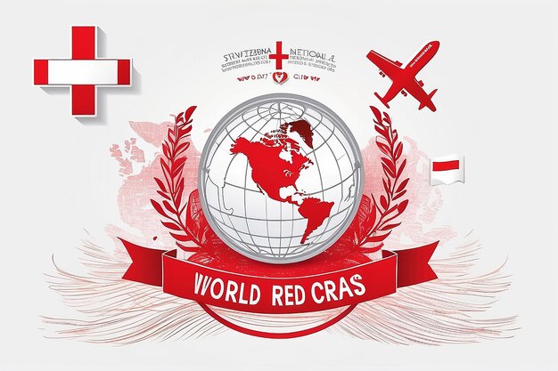 plantilla de diseño del Día Mundial de la Cruz Roja