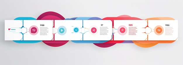 Foto plantilla de diseño de etiquetas infográficas vectoriales con iconos y 4 opciones o pasos se puede usar para presentaciones de diagramas de procesos, diseño de flujo de trabajo, diagrama de flujo de banners, gráfico de información