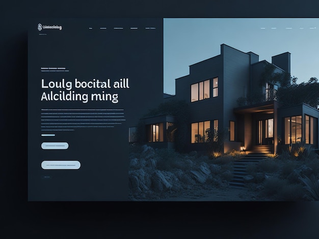 Plantilla de diseño de interfaz de usuario moderna Mockups UI UX Design Website Design Mockups