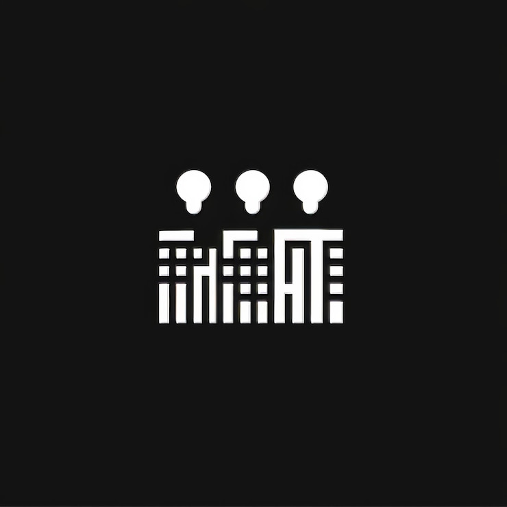 Foto plantilla de diseño de logotipo creativo letra inicial m con bombilla
