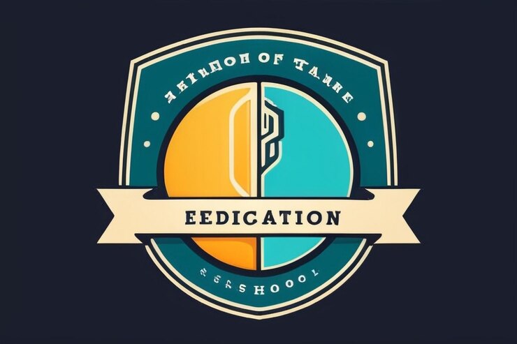 Foto plantilla de diseño de logotipo educativo para escuelas y organizaciones