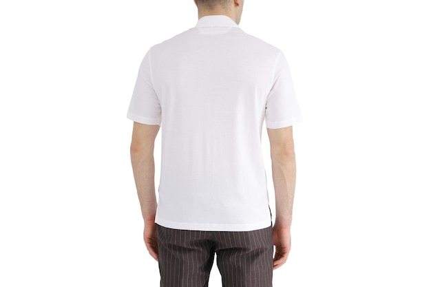 Plantilla de diseño de maqueta de camisetas para hombres maqueta