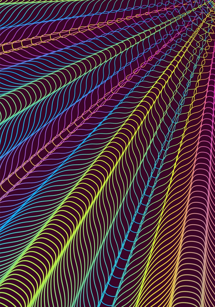 Foto plantilla de diseño de portada mínima diseño de folleto moderno gradientes de semitonos vibrantes de arco iris sobre fondo rojo vino diseño de portada abstracta de moda jugosa