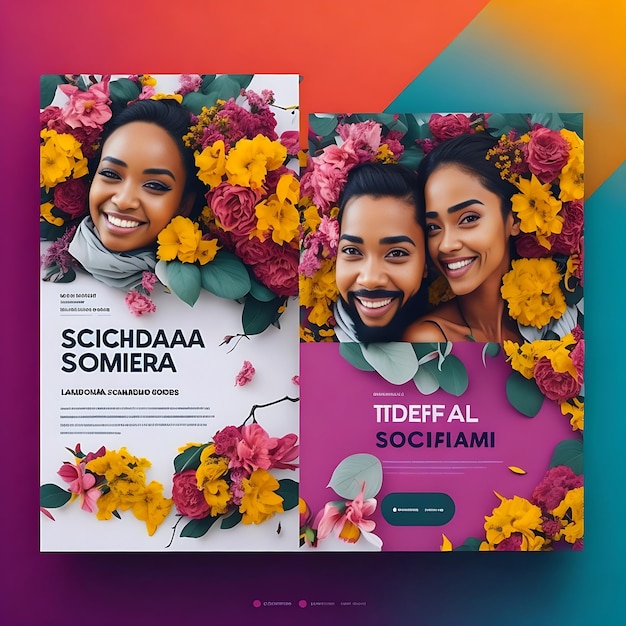 Plantilla editable de moda para historias y publicaciones de redes sociales