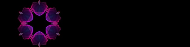 Foto plantilla de fondo de pantalla de volante de banner geométrico de fondo de línea y onda colorida