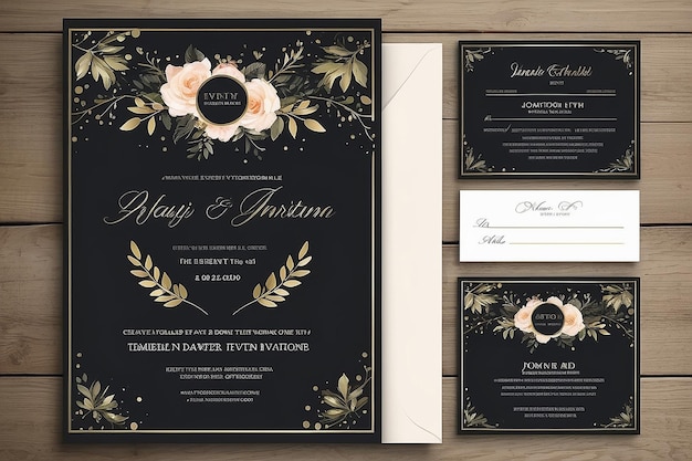 plantilla de invitación creativa para eventos