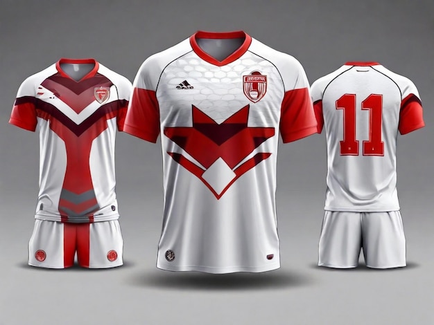 plantilla de jersey diseño de camiseta deportiva