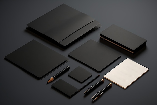 plantilla de maquillaje de papelería