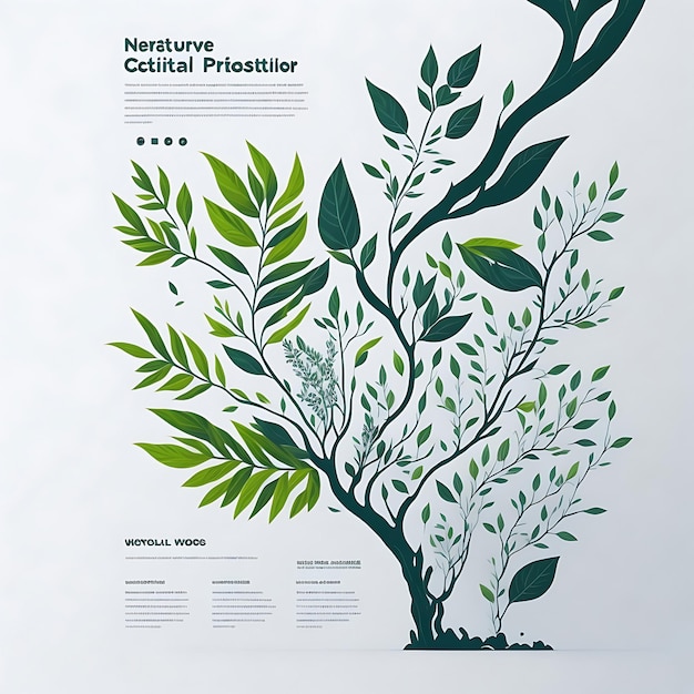 plantilla de NatureBusinessflyer