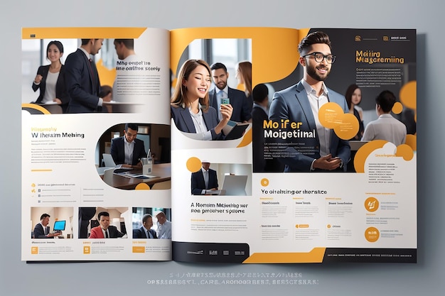 plantilla de publicación de agencias de marketing digital y redes sociales corporativas