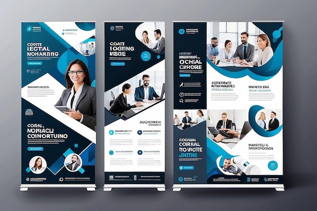plantilla de publicación de agencias de marketing digital y redes sociales corporativas