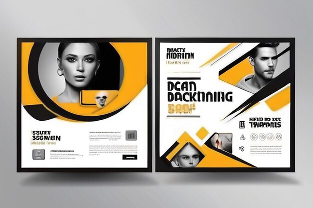 Foto plantilla de publicación de redes sociales diseño moderno para marketing digital en línea o plantilla de marketing de carteles