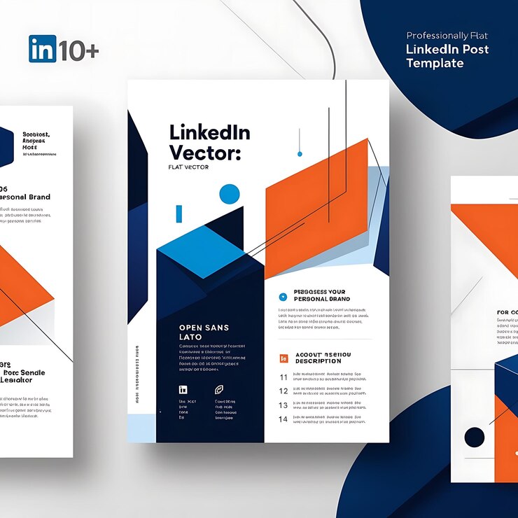 Foto plantilla de publicaciones de linkedin